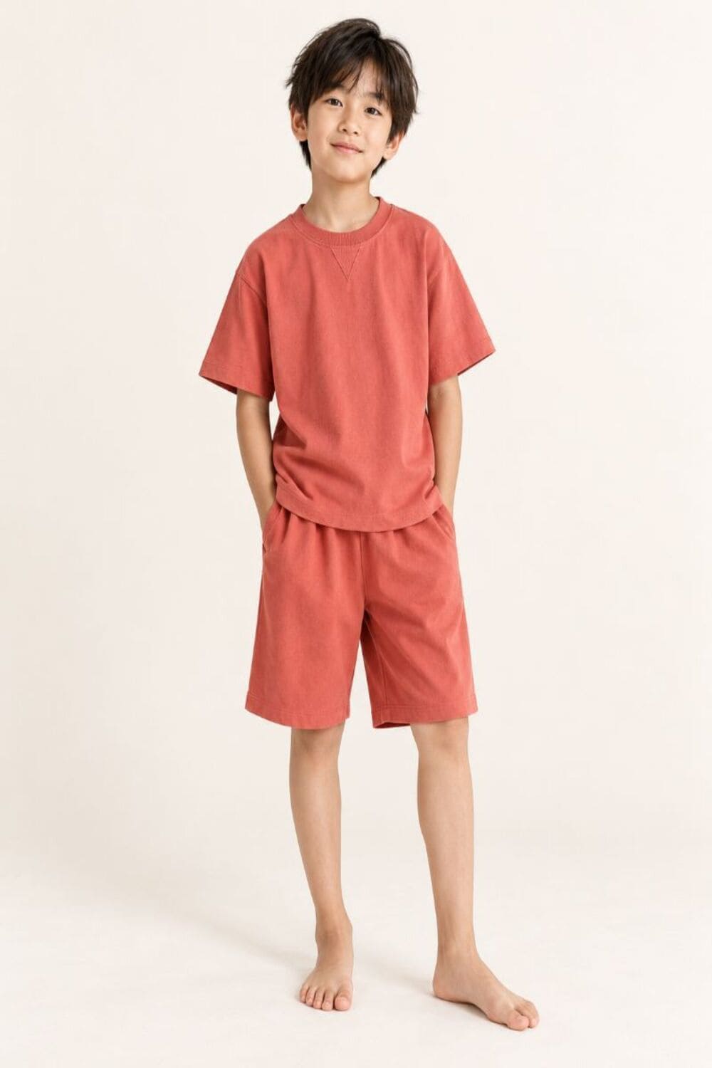 Orange Short Pyjamas