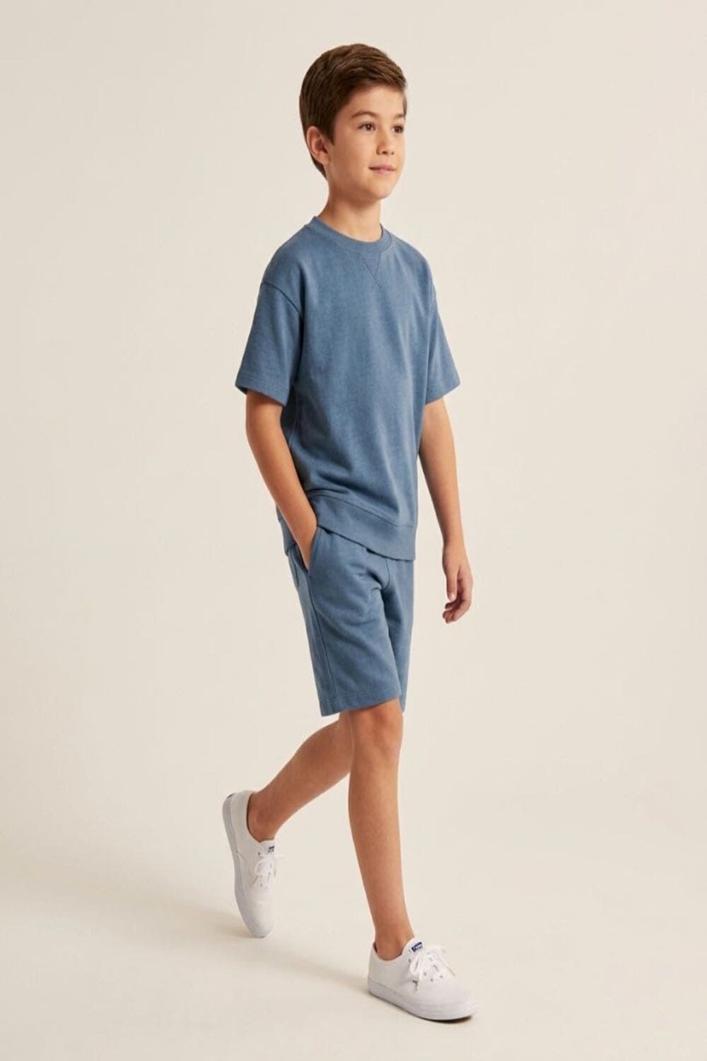 Navy Short Leg Pyjamas